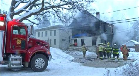 No injuries from the Cherry Valley Circle fire 